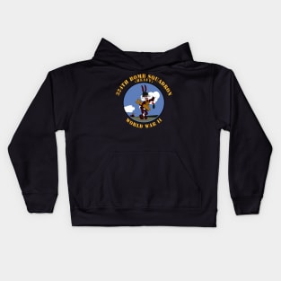 324th Bomb Squadron - WWII Kids Hoodie